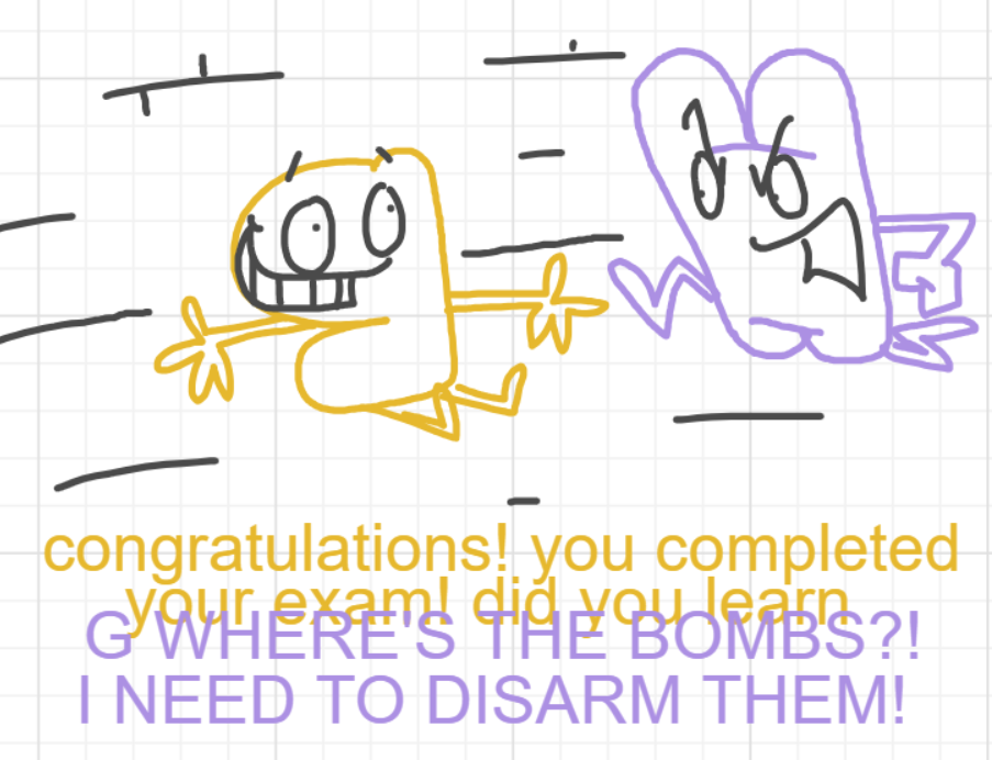 A panel from I've Been Everywhere, Man, episode nine of the Board Boards object show by Furretwalk/WalkingFurret.